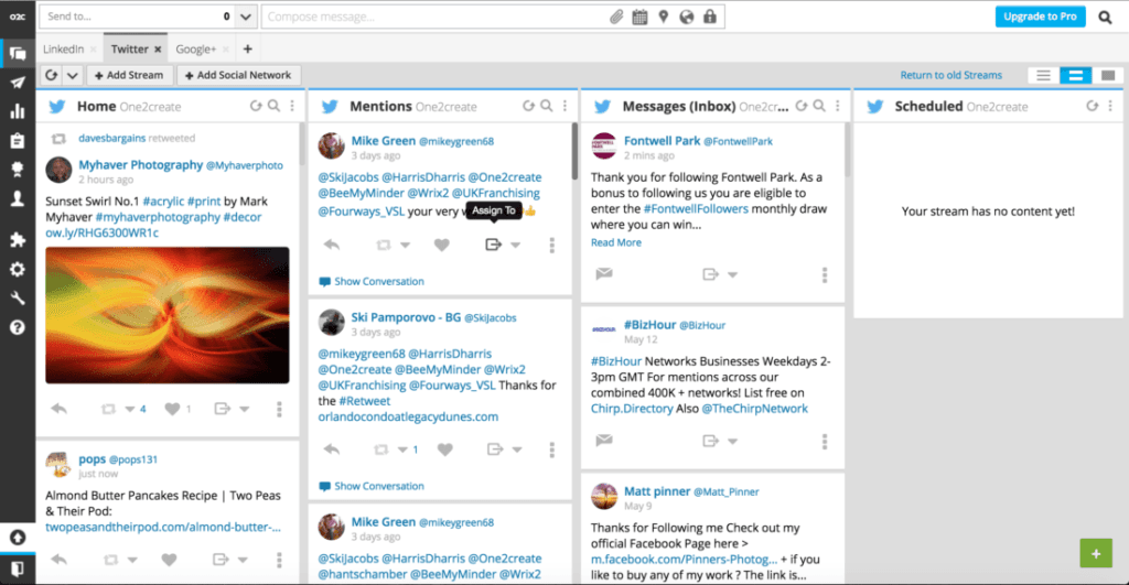sprout vs hootsuite hootsuite homepage