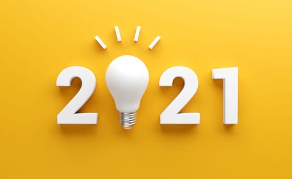 yellow background with 2021