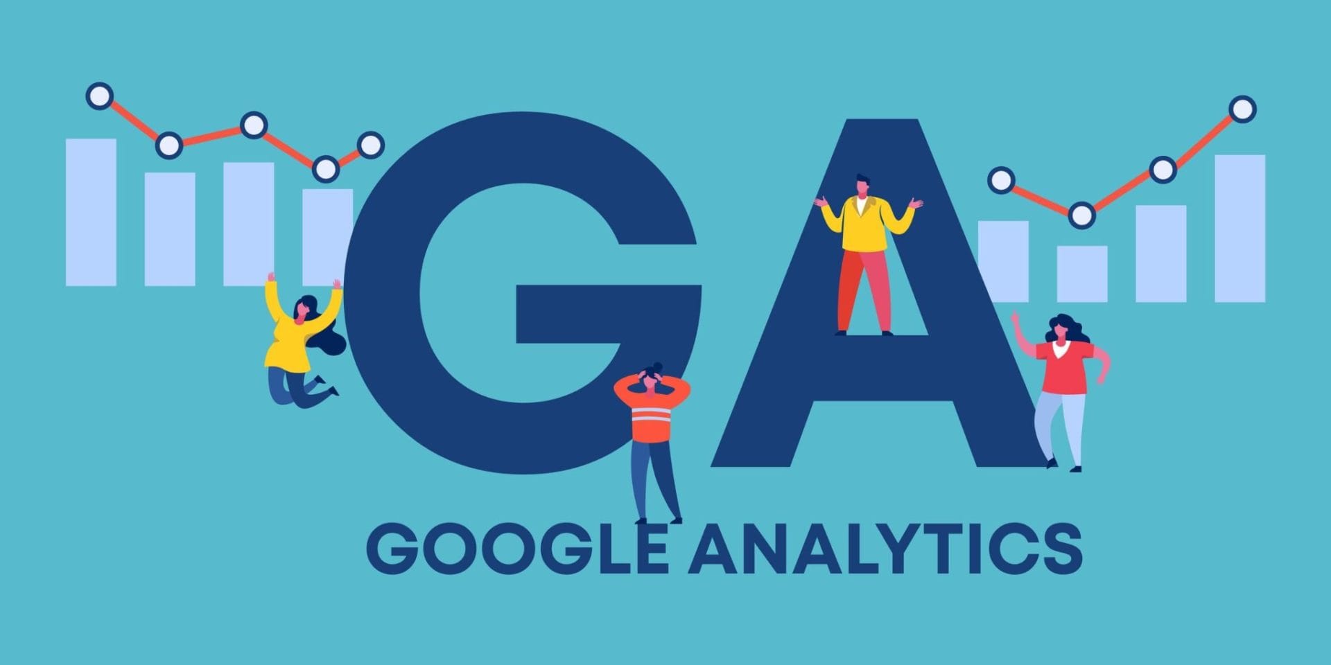 The GA Google Analytics logo