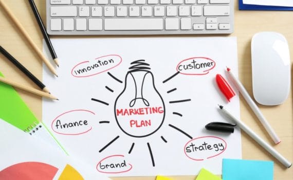 A recession marketing plan image