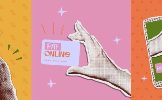 A stylised image showing the social commerce journey