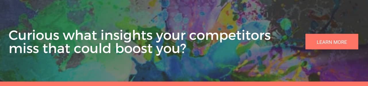 CTA banner asking about competitor insights that could boost business